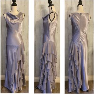 New DUSK Satin Maxi Dress